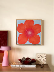 Hibiscus Orange & Blue Original