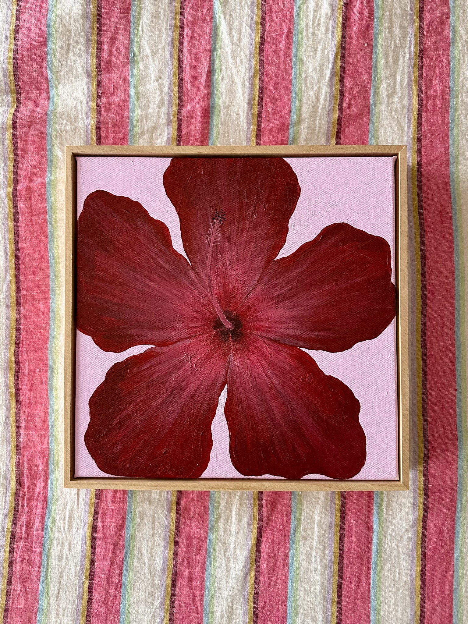 Hibiscus Burgundy & Pink Original