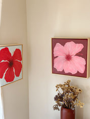 Hibiscus Pink & Maroon 2 Original