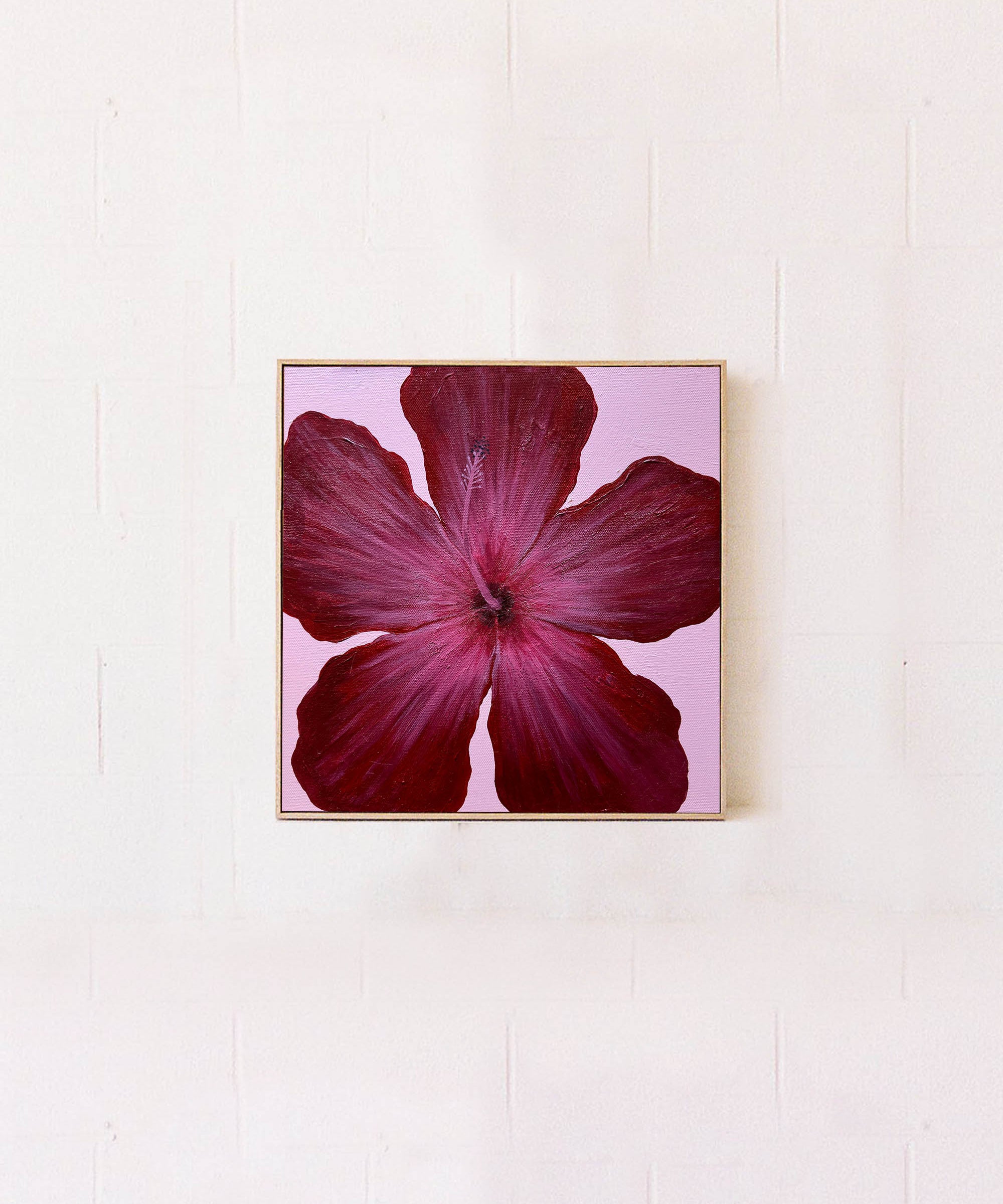 MADEBYMEL_HIBISCUS_BURGUNDY_PINK_CANVAS.jpg