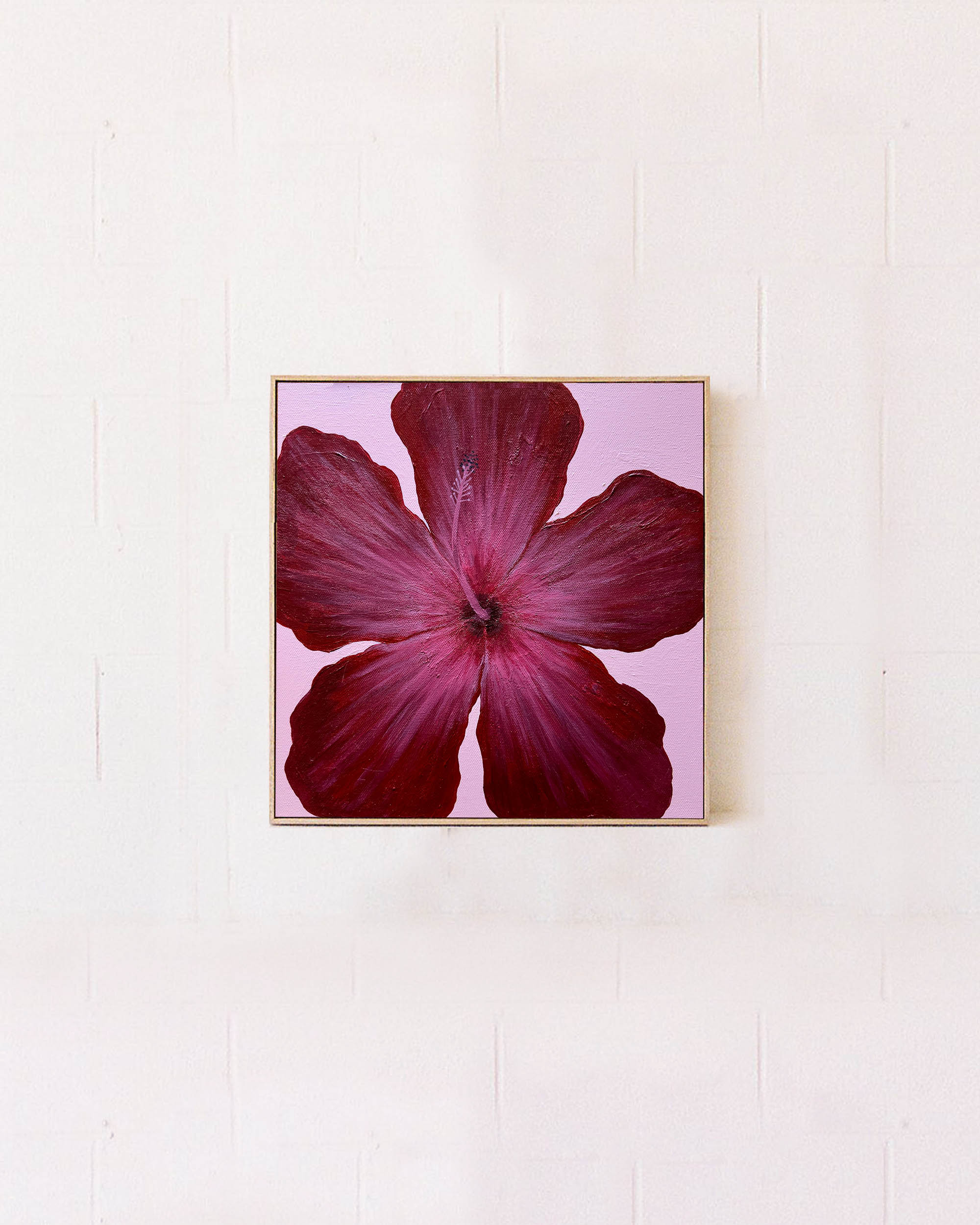 Hibiscus Burgundy & Pink Original