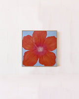 Hibiscus Orange & Blue Original