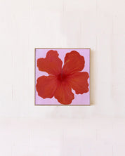 Hibiscus Orange & Pink 2 Original