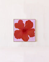 Hibiscus Orange & Pink 2 Original