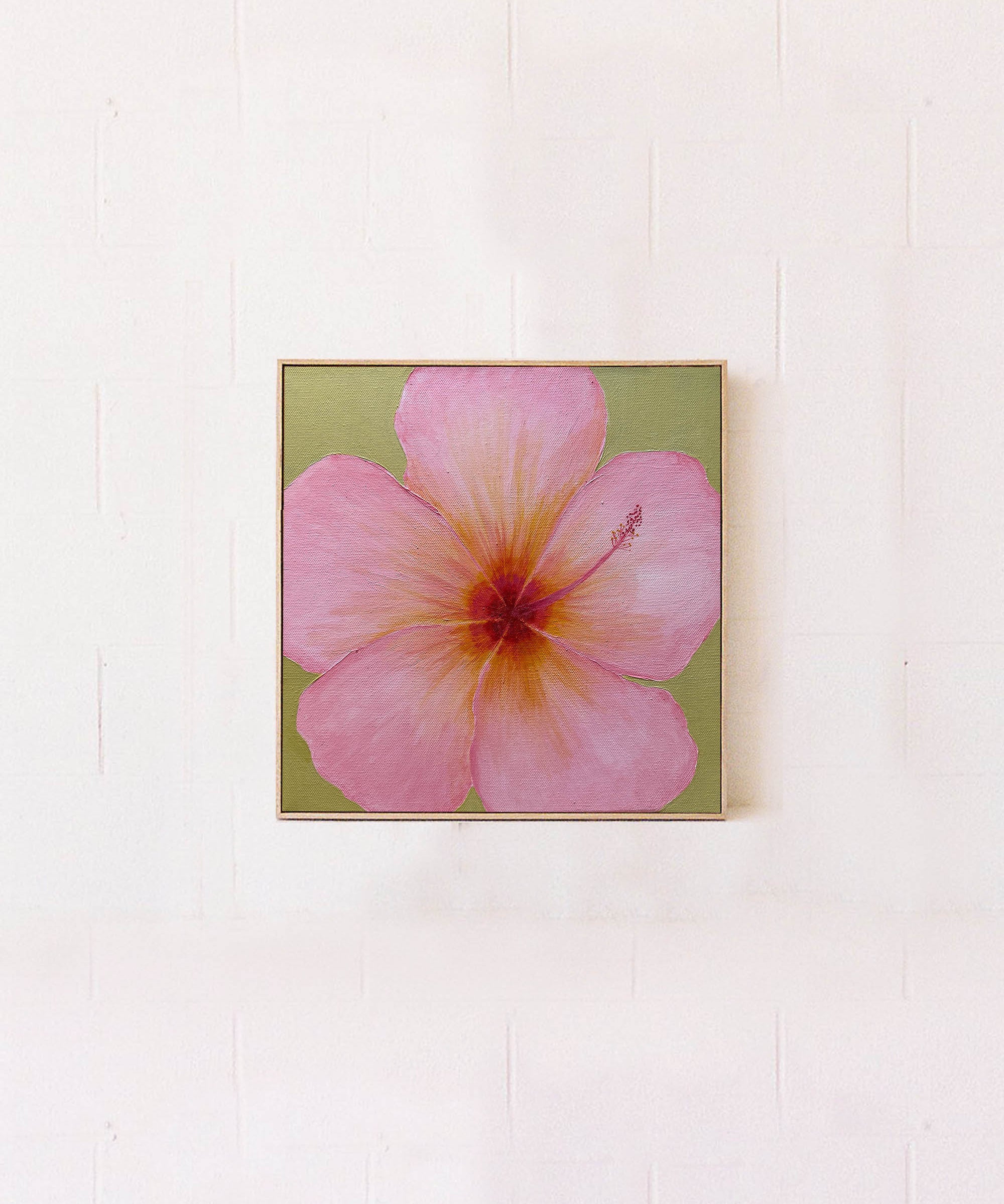 MADEBYMEL_HIBISCUS_PINK_GREEN_CANVAS.jpg