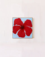 Hibiscus Red & Blue Original