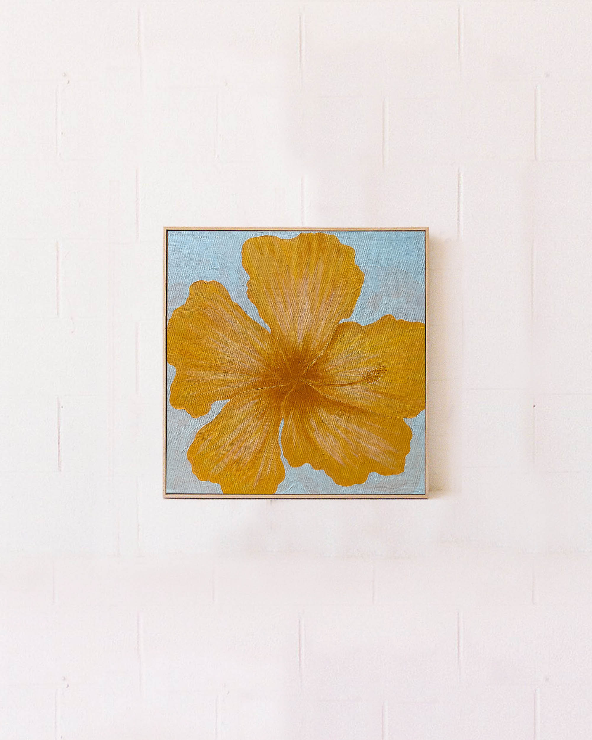 Hibiscus Yellow & Blue Original