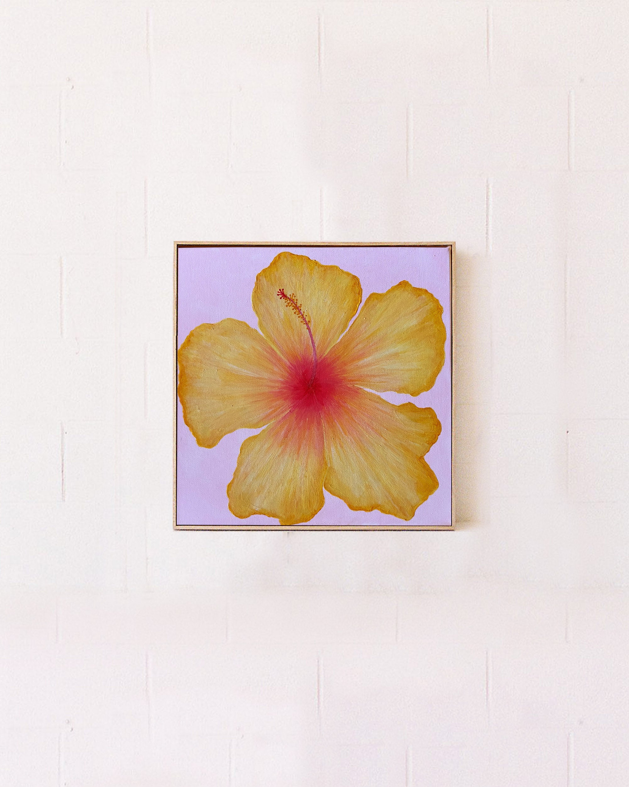 Hibiscus Yellow & Pink 2 Original